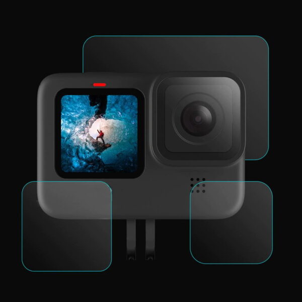 Vidro Temperado Gopro Hero 12 / 11 / 10 / 9 Black - Image 6