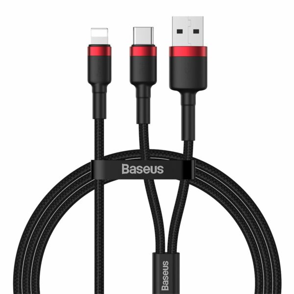 Baseus Cafule USB / USB-C - Lightning Cable PD 3.1 - 1.20 m - Image 2