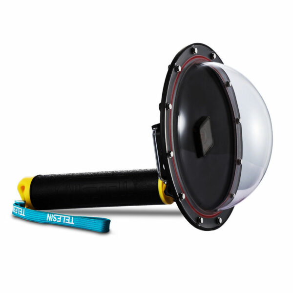 Dome Telesin Gopro Hero 5 e 6 Black + Gatilho + Capa - Image 4