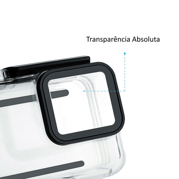 Caixa Estanque Gopro 7 Silver & White + 3 Filtros Mergulho - Image 6