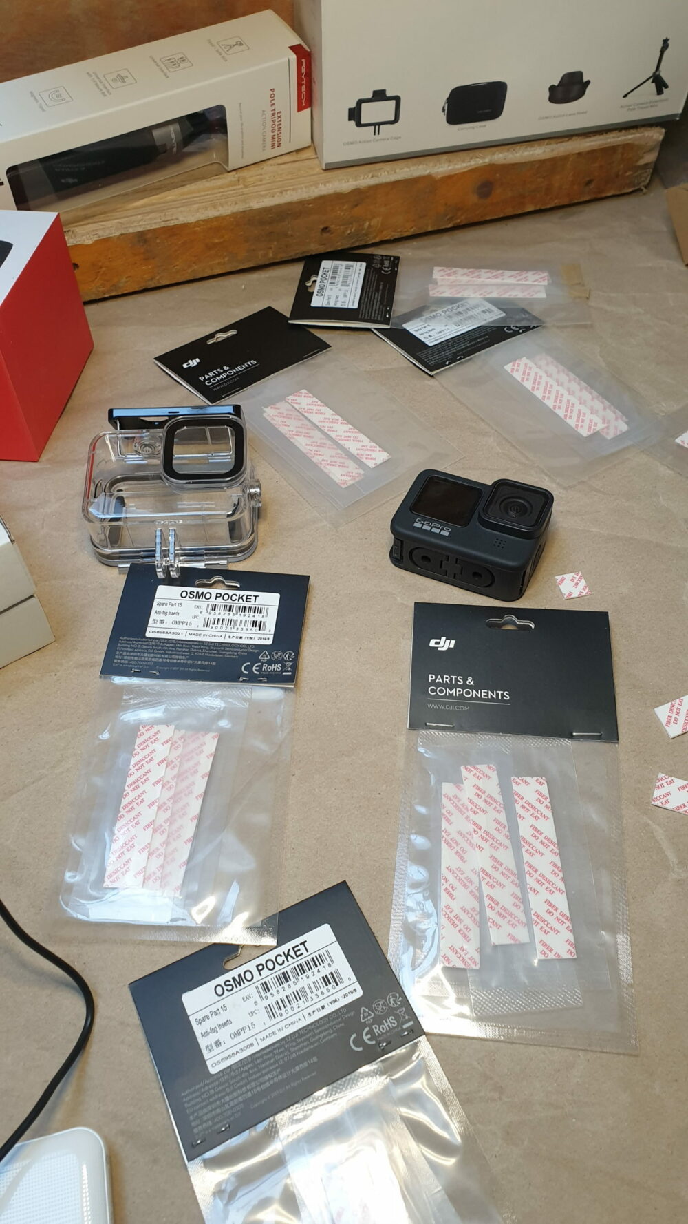 DJI - Tiras Anti Embaciamento - Image 2