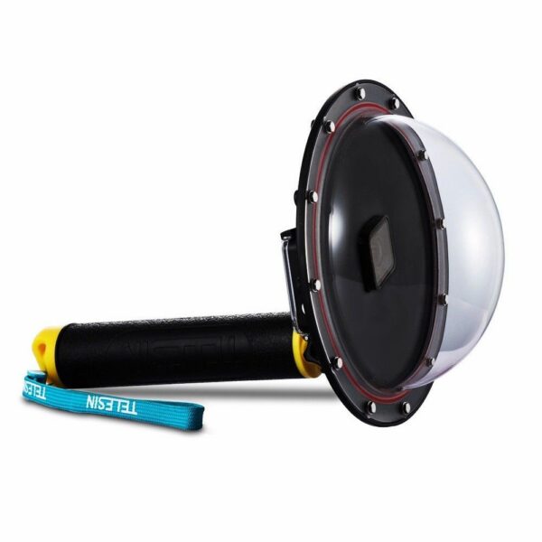 Dome Telesin Gopro Hero 5 e 6 Black + Gatilho + Capa - Image 7