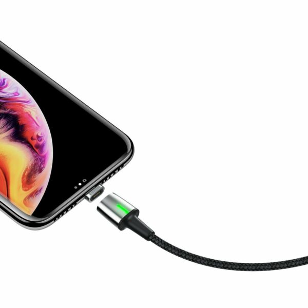 Baseus Zinc Magnetic Cable Kit - 2.4/3A - 1m - Image 7