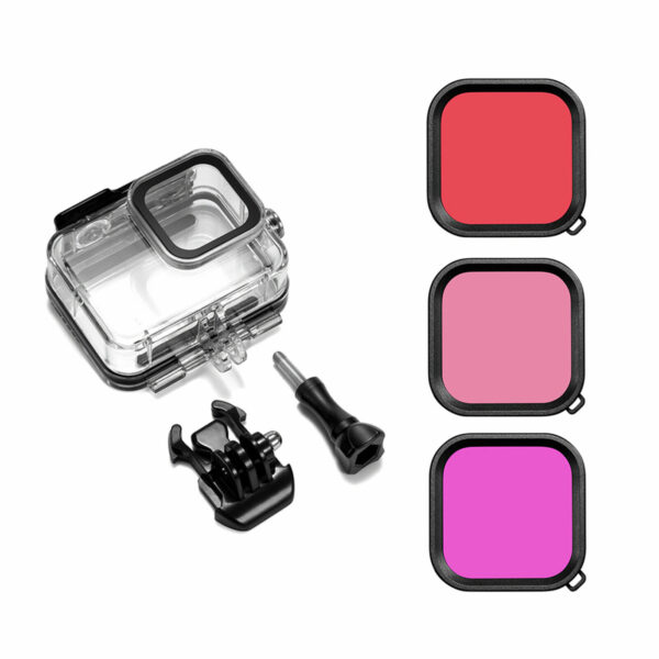 Caixa Estanque Gopro Hero 8 + 3 Filtros - Image 8