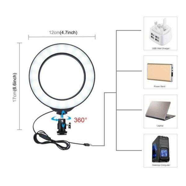 PULUZ - Plataforma de Vlog + LED + Microfone para Telemóvel - Image 7