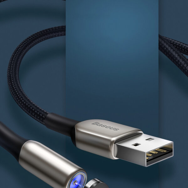 Baseus - Cabo Magnetico USB-C + micro USB + Lightning 2A  - 1m - Image 7