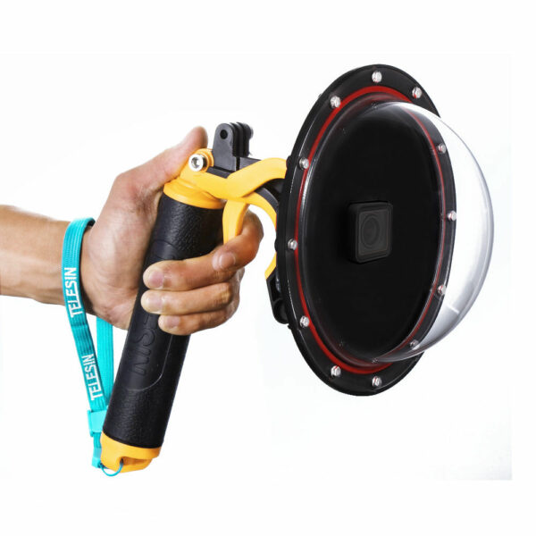 Dome Telesin Gopro Hero 5 e 6 Black + Gatilho + Capa - Image 10