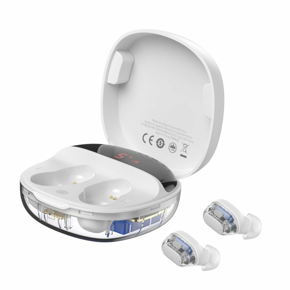 Baseus Encok WM01 Plus ( Branco Ou Rosa ) - Image 2