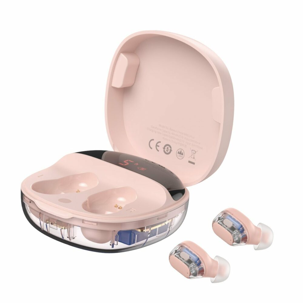 Baseus Encok WM01 Plus ( Branco Ou Rosa ) - Image 10