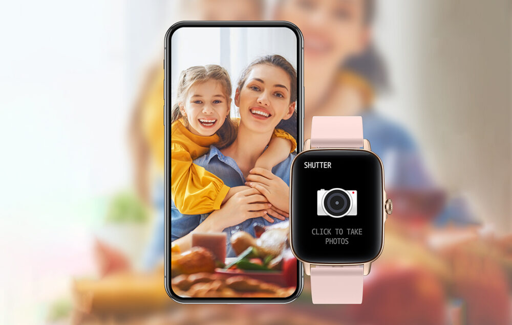 Colmi - SmartWatch P28 - Rose Gold ou Preto - Image 2
