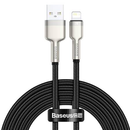 Cabo Usb-c Tipo C 20w Para iPhone 8 X 11 12 2 Metros Baseus Cor Cinza