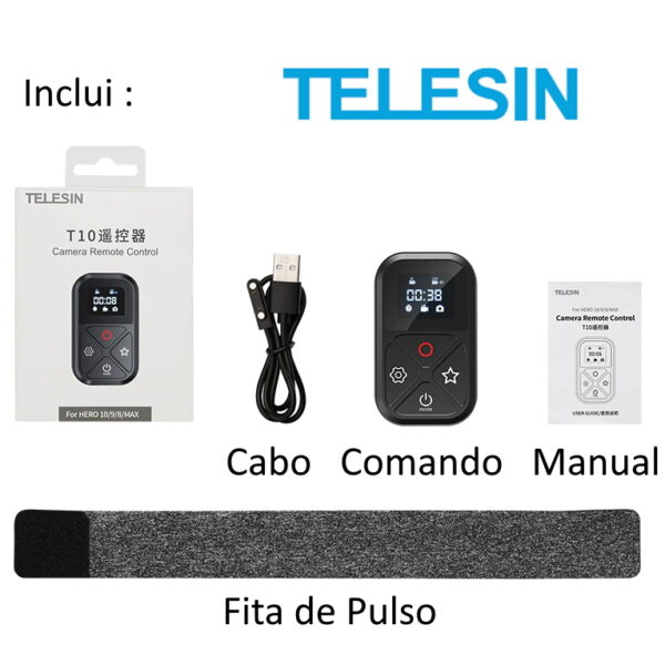 Telesin - Comando GoPro 13/12/11/10/9/8/MAX - Image 9