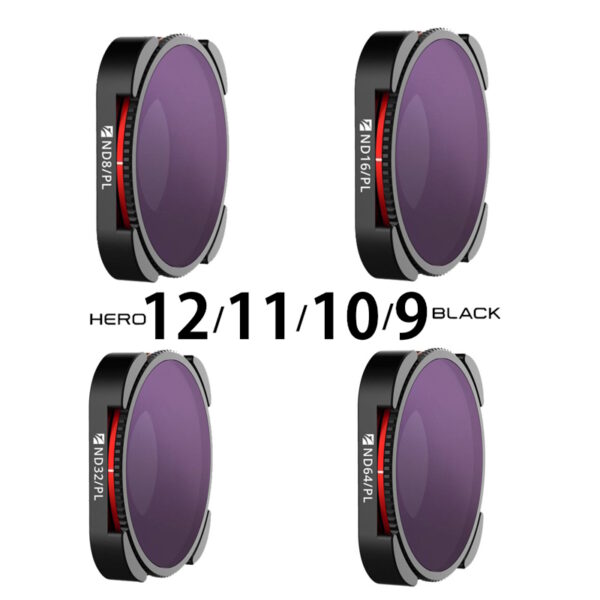 Filtro ND16 Freewell Per GoPro HERO11 / HERO10 / HERO9 – Riduci Luce E Migliora I Video
