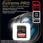 SANDISK Extreme Pro SDXC 64GB - 200MB/s V30 UHS-I