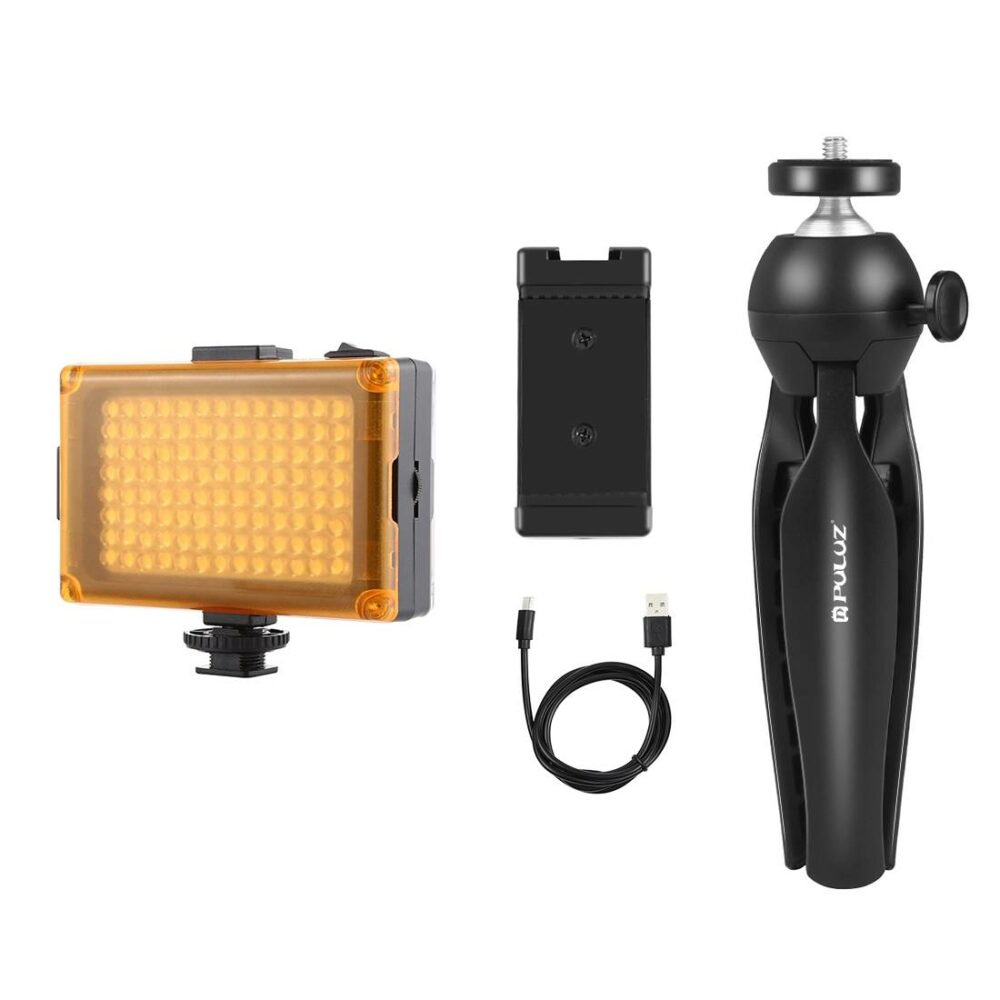 PULUZ - Tripé + Suporte Telemóvel + LED - Image 5