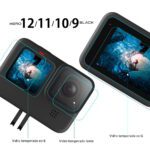 Vidro Temperado Gopro Hero 12 / 11 / 10 / 9 Black